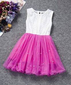 Summer Girl’s Lace Party Dresses Children & Baby Fashion FASHION & STYLE cb5feb1b7314637725a2e7: Beige|Blue|Pink|Pink + White|Purple|Red|Red / White|Red Rose|White 