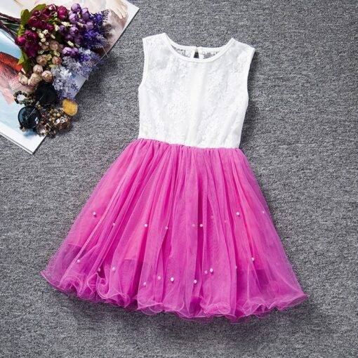 Summer Girl’s Lace Party Dresses Children & Baby Fashion FASHION & STYLE cb5feb1b7314637725a2e7: Beige|Blue|Pink|Pink + White|Purple|Red|Red / White|Red Rose|White