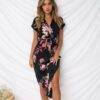 Women’s V-Neck Floral Printed Dress Dresses & Jumpsuits FASHION & STYLE cfdbfa8f2eee5a32e451dc: 1|10|2|3|4|5|6|7|8|9