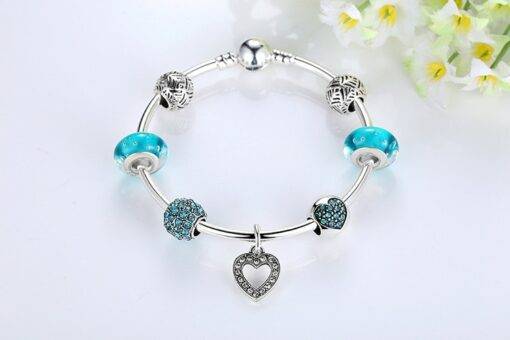 Women’s Luxury Heart Embellished Charm Bangle Bracelets & Bangles JEWELRY & ORNAMENTS Pearls & Gemstones ba2a9c6c8c77e03f83ef8b: 18 cm / 7.09 inch|20 cm / 7.87 inch