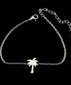 Palm Shaped Minimalistic Women’s Bracelet Bracelets & Bangles JEWELRY & ORNAMENTS Pearls & Gemstones 8d255f28538fbae46aeae7: Gold|Silver 