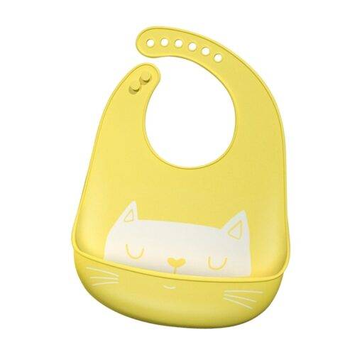 Baby’s Waterproof Silicone Bib Baby Toys & Gadgets PHONES & GADGETS cb5feb1b7314637725a2e7: Blue|Green|Pink|Yellow