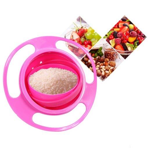 Baby’s Rotating Plastic Bowl Baby Toys & Gadgets PHONES & GADGETS cb5feb1b7314637725a2e7: Blue|Green|Pink