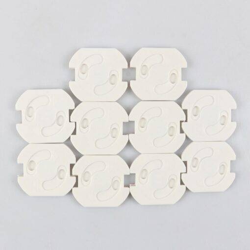 Plastic Socket Guards 10 pcs Set Baby Toys & Gadgets PHONES & GADGETS cb5feb1b7314637725a2e7: White