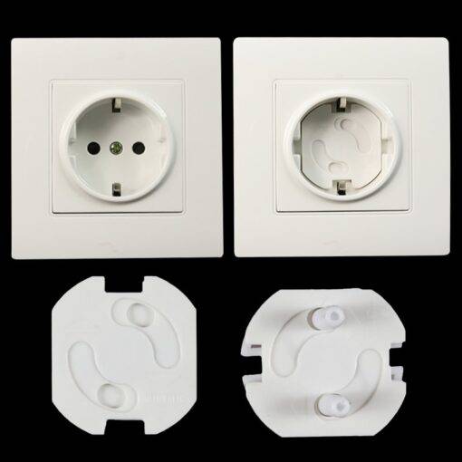 Plastic Socket Guards 10 pcs Set Baby Toys & Gadgets PHONES & GADGETS cb5feb1b7314637725a2e7: White