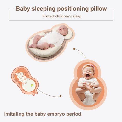 Soft Baby’s Sleep Positioning Pillow Baby Toys & Gadgets PHONES & GADGETS cb5feb1b7314637725a2e7: Beige|Blue|Gray