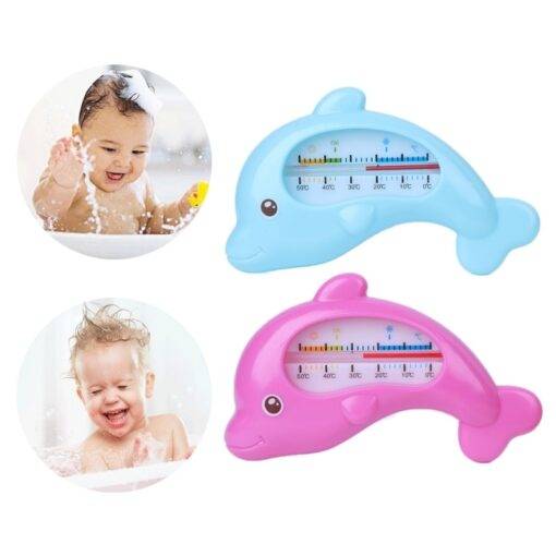 Dolphin Shaped Water Thermometer Baby Toys & Gadgets PHONES & GADGETS cb5feb1b7314637725a2e7: Blue|Hot Pink