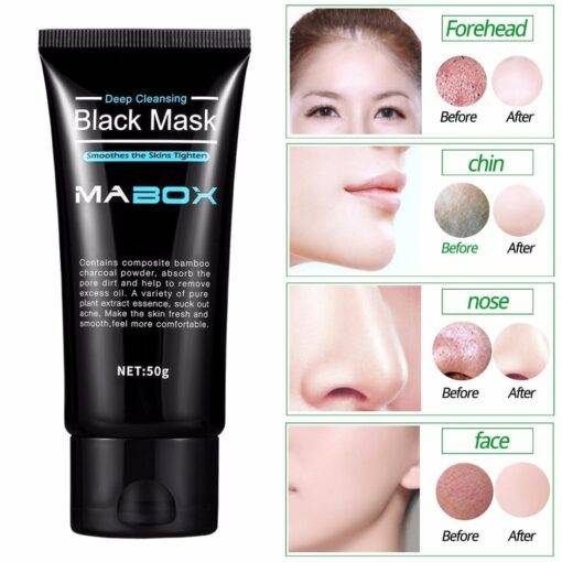 Black Deep Cleansing Face Mask BEAUTY & SKIN CARE LED Wedding Balloons WEDDING & GIFTS 605f34d77de836854cfc77: 3 Bags 6 g / 0.01 lbs|Tube 50 g / 0.11 lbs|Tube 60 g / 0.13 lbs|White Mask