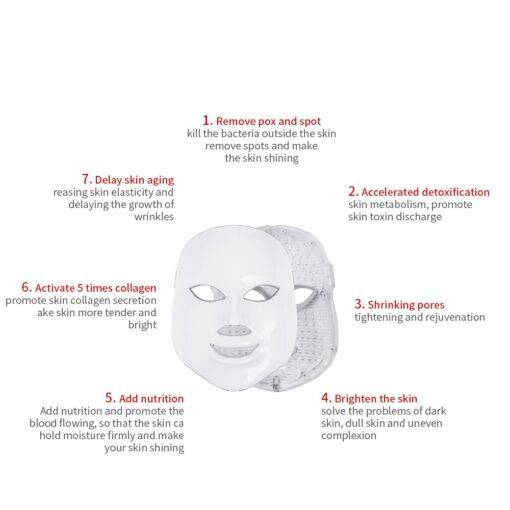 Facial Led Mask BEAUTY & SKIN CARE LED Wedding Balloons WEDDING & GIFTS cb5feb1b7314637725a2e7: AU Plug with Box|AU Plug without Box|EU Plug with Box|EU Plug without Box|UK Plug with Box|UK Plug without Box|US Plug with Box|US Plug without Box