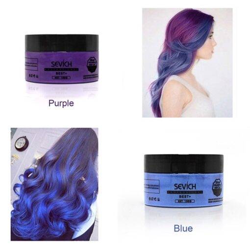 Hair Coloring Wax BEAUTY & SKIN CARE Body Lotion & Oil Hair Care cb5feb1b7314637725a2e7: Blue|Brown|Gray|Green|Pink|Purple|White|Yellow