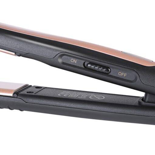 Convenient Professional Thermostatic Ceramic Electric Hair Straightener BEAUTY & SKIN CARE Hair Appliances cb5feb1b7314637725a2e7: Pink-black