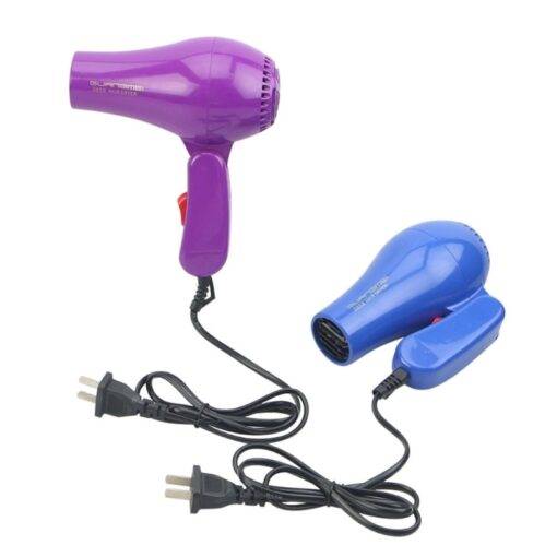 Portable Foldable Hair Dryer BEAUTY & SKIN CARE Hair Appliances cb5feb1b7314637725a2e7: Blue|Purple