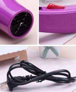 Portable Foldable Hair Dryer BEAUTY & SKIN CARE Hair Appliances cb5feb1b7314637725a2e7: Blue|Purple 