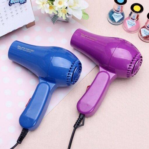 Portable Foldable Hair Dryer BEAUTY & SKIN CARE Hair Appliances cb5feb1b7314637725a2e7: Blue|Purple