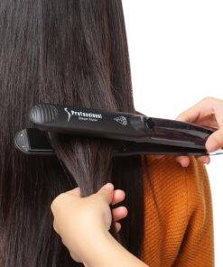 Professional Ionic Hair Straightener BEAUTY & SKIN CARE Hair Appliances cb5feb1b7314637725a2e7: Black