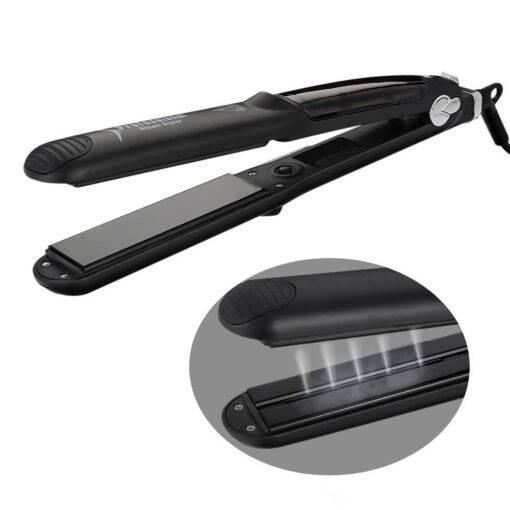 Professional Ionic Hair Straightener BEAUTY & SKIN CARE Hair Appliances cb5feb1b7314637725a2e7: Black