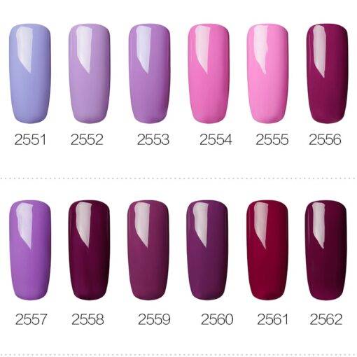 Gel Nail Polish Purple Color Series 7 ml BEAUTY & SKIN CARE Nail Art Supplies cb5feb1b7314637725a2e7: 02|02 03|02 10|03|03 10|04|07|10|12|2451|2452|2453|2454|2455|2456|2457|2458|2459|2460|2461|2462|2501|2506|2519|2551|2552|2552 2562|2553|2554|2555|2556|2556 2558|2557|2558|2559|2560|2561|2561 2562|2562|2601|2602|2603|2604|2605|2606|2607|2608|2609|2610|2611|2612|35|42|45|Base|Top