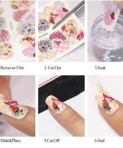 Geometric Cartoon Animal Nail Stickers BEAUTY & SKIN CARE Nail Art Supplies cb5feb1b7314637725a2e7: 1|2|3|4 