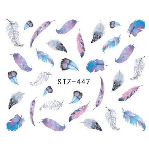 Feathers Nail Stickers BEAUTY & SKIN CARE Nail Art Supplies cb5feb1b7314637725a2e7: 1|2|3|4