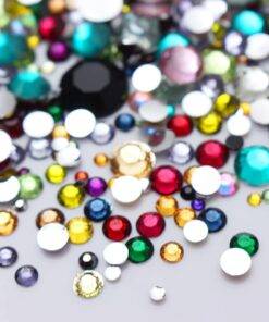 Colorful Nail Rhinestones BEAUTY & SKIN CARE Nail Art Supplies Weight: 20g 