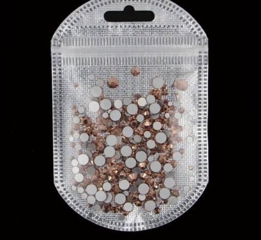 Rose Gold Nail Rhinestones BEAUTY & SKIN CARE Nail Art Supplies cb5feb1b7314637725a2e7: 300pcs