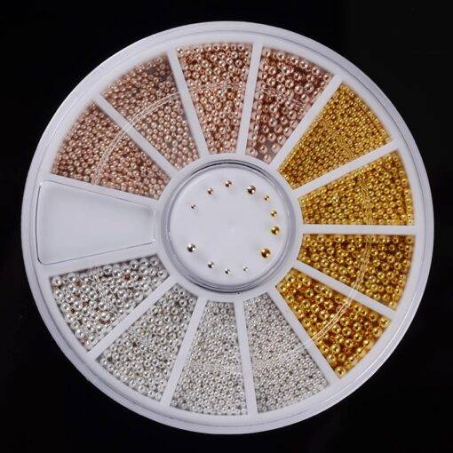 Mixed Nail Decoration Steel Beads BEAUTY & SKIN CARE Nail Art Supplies Item Type: Rhinestone & Decoration