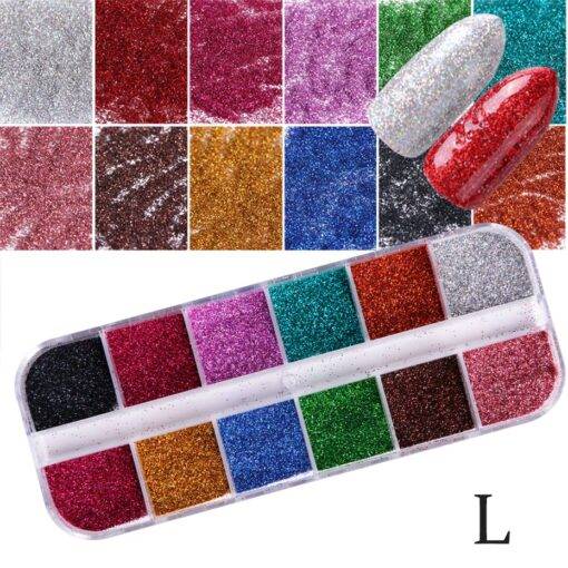 Round Nail Glitter Palette BEAUTY & SKIN CARE Nail Art Supplies cb5feb1b7314637725a2e7: L|P-A|P-B|P-C|P-D|P-F|SU
