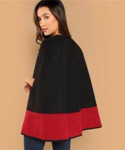 Women’s Casual Style Cloak Sleeve Blazer Coats, Suits & Blazers FASHION & STYLE cb5feb1b7314637725a2e7: Black 