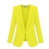 Women’s Formal Office Blazer Coats, Suits & Blazers FASHION & STYLE cb5feb1b7314637725a2e7: Black|Blue|Ivory|Rose