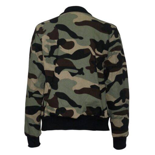 Casual Jackets for Women with Camouflage Prints Coats, Suits & Blazers FASHION & STYLE cb5feb1b7314637725a2e7: Green