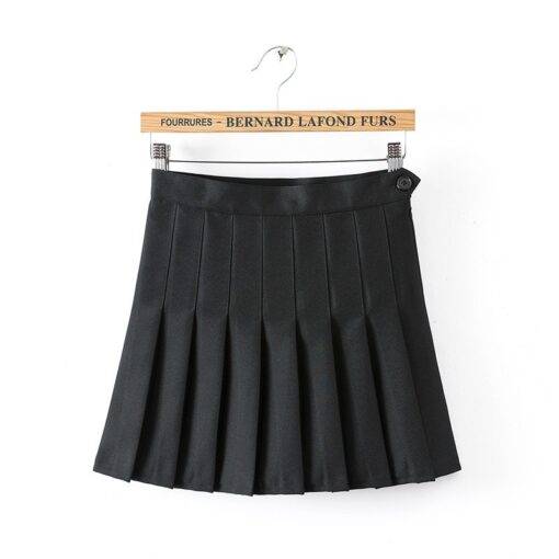 Women’s Mini Pleated Skirt FASHION & STYLE Shorts & Skirts cb5feb1b7314637725a2e7: Black|Dark Blue|Pink|Rose Red|Sky Blue|White