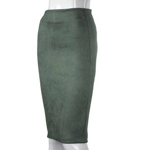 Fashion Casual High-Waisted Women’s Pencil Skirt FASHION & STYLE Shorts & Skirts cb5feb1b7314637725a2e7: Army Green|Beige|Black|Camel|Dark Grey|Dark Red|Light Grey|Light Pink|Peacock Green|Purple