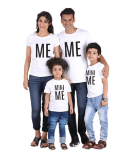 Multitype Letter Printed Family Matching T-Shirt Family Matching Outfit FASHION & STYLE cb5feb1b7314637725a2e7: Black Battery|Black Boss|Black Me|Black Mustache|Gray Battery|Gray Boss|Gray Me|Gray Mustache|White Battery|White Boss|White Me|White Mustache 