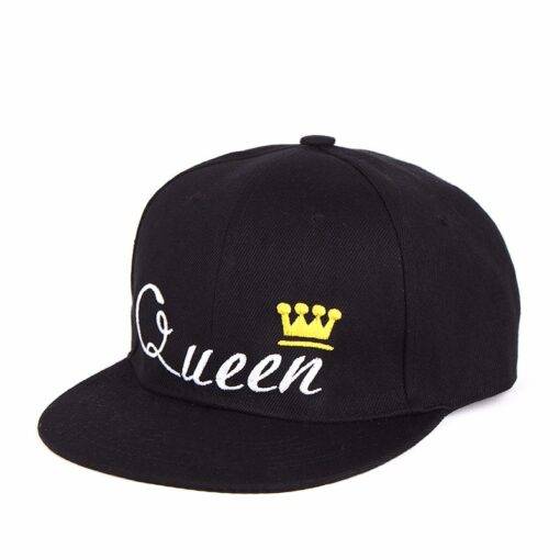 King And Queen Crown Couple Embroidery Caps Family Matching Outfit FASHION & STYLE cb5feb1b7314637725a2e7: King|Queen