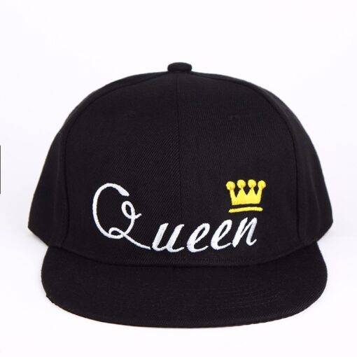 King And Queen Crown Couple Embroidery Caps Family Matching Outfit FASHION & STYLE cb5feb1b7314637725a2e7: King|Queen