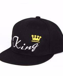 King And Queen Crown Couple Embroidery Caps Family Matching Outfit FASHION & STYLE cb5feb1b7314637725a2e7: King|Queen 