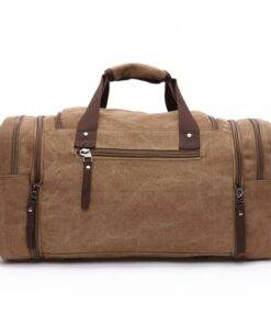 Canvas Large Travel Bag Luggages & Trolleys SHOES, HATS & BAGS cb5feb1b7314637725a2e7: Black|Blue|Brown|Gray|Khaki 