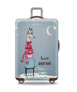 Printed Luggage Protective Cover Luggages & Trolleys SHOES, HATS & BAGS 57391192dfa1f247ad015a: Bear|Cute Owl|Giraffe|Owl|Panda|Pirate Bear 