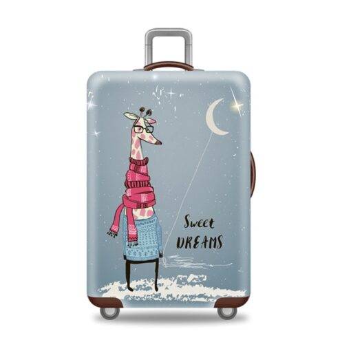 Printed Luggage Protective Cover Luggages & Trolleys SHOES, HATS & BAGS 57391192dfa1f247ad015a: Bear|Cute Owl|Giraffe|Owl|Panda|Pirate Bear