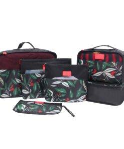 Printed Travel Storage Bags 6 pcs/Set Luggages & Trolleys SHOES, HATS & BAGS cb5feb1b7314637725a2e7: Beige|Black