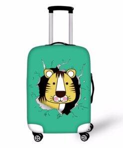 Cartoon Printed Protective Cover for Suitcase Luggages & Trolleys SHOES, HATS & BAGS ae284f900f9d6e21ba6914: Blue|Customized|Green|Red|Sky Blue|Yellow 