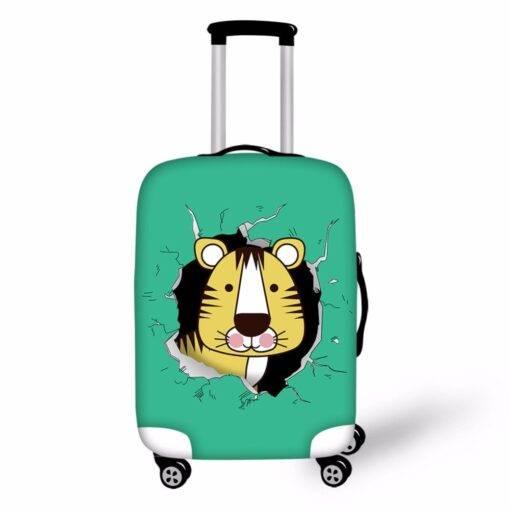 Cartoon Printed Protective Cover for Suitcase Luggages & Trolleys SHOES, HATS & BAGS ae284f900f9d6e21ba6914: Blue|Customized|Green|Red|Sky Blue|Yellow