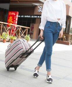 Women`s Travel Rolling Luggage Luggages & Trolleys SHOES, HATS & BAGS cb5feb1b7314637725a2e7: Black and White Dot|Color Dot|Paper|Strip 