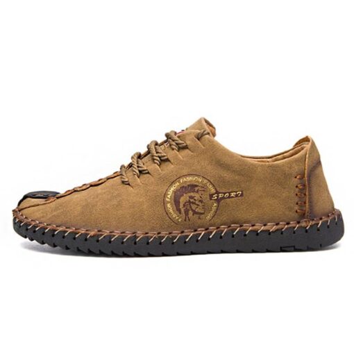 Men’s Casual Lace-Up Vulcanize Shoes Casual Shoes & Boots SHOES, HATS & BAGS cb5feb1b7314637725a2e7: Black|Khaki|Yellow