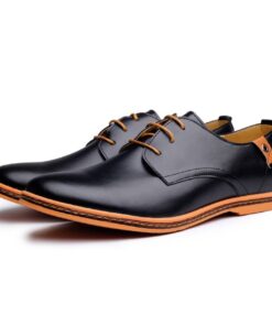 Men’s Leather Casual Shoes Casual Shoes & Boots SHOES, HATS & BAGS cb5feb1b7314637725a2e7: Black|Blue|Brown|Red|White 