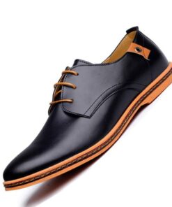 Men’s Leather Casual Shoes Casual Shoes & Boots SHOES, HATS & BAGS cb5feb1b7314637725a2e7: Black|Blue|Brown|Red|White 