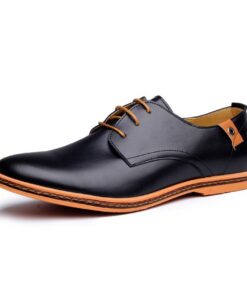 Men’s Leather Casual Shoes Casual Shoes & Boots SHOES, HATS & BAGS cb5feb1b7314637725a2e7: Black|Blue|Brown|Red|White 