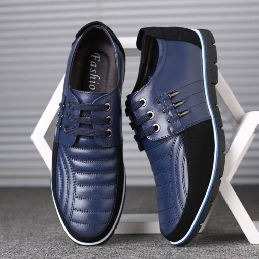 Men’s Classic Leather Shoes Men & Women Shoes SHOES, HATS & BAGS cb5feb1b7314637725a2e7: Black|Blue|Brown