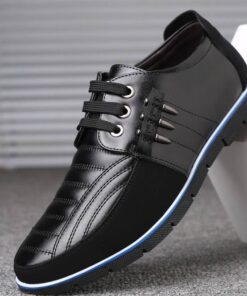 Men’s Classic Leather Shoes Men & Women Shoes SHOES, HATS & BAGS cb5feb1b7314637725a2e7: Black|Blue|Brown 