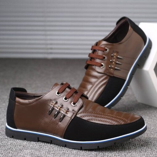 Men’s Classic Leather Shoes Men & Women Shoes SHOES, HATS & BAGS cb5feb1b7314637725a2e7: Black|Blue|Brown